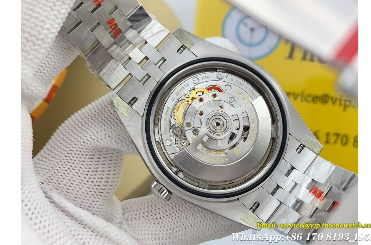 SS Black SH3235 Jub Clean Stk 126234 SS Datejust 36mm 0103